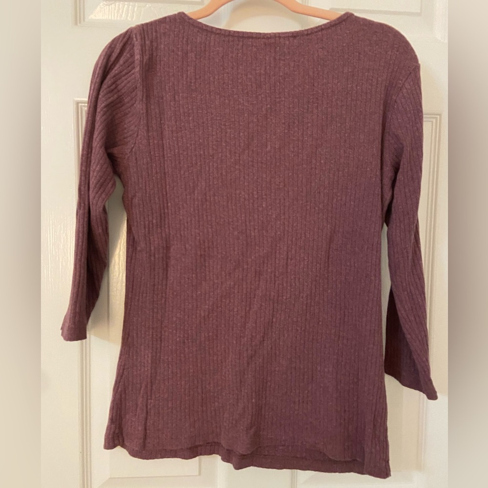 Kate Quinn Button Henley - Picture 3 of 5